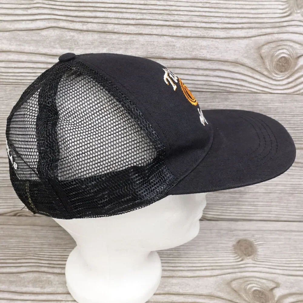 TITO'S‎ HANDMADE VODKA AUSTIN TEXAS LIQUOR PROMO BLACK MESH VENTED HAT CAP